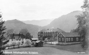 Slik såg folkehøgskulen ut i 1919